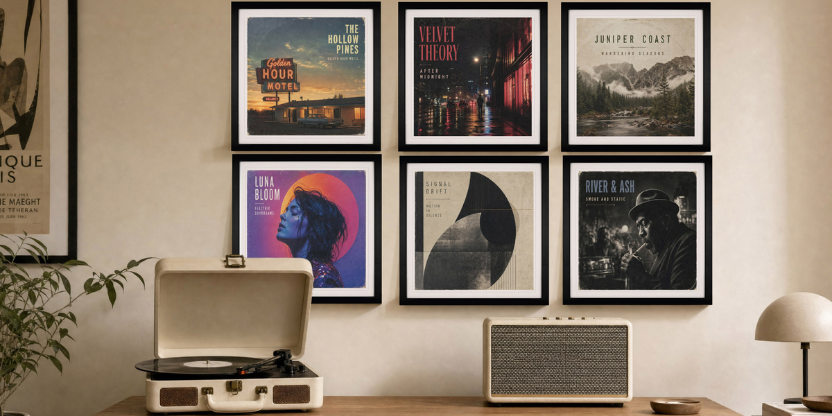Record Album Frames