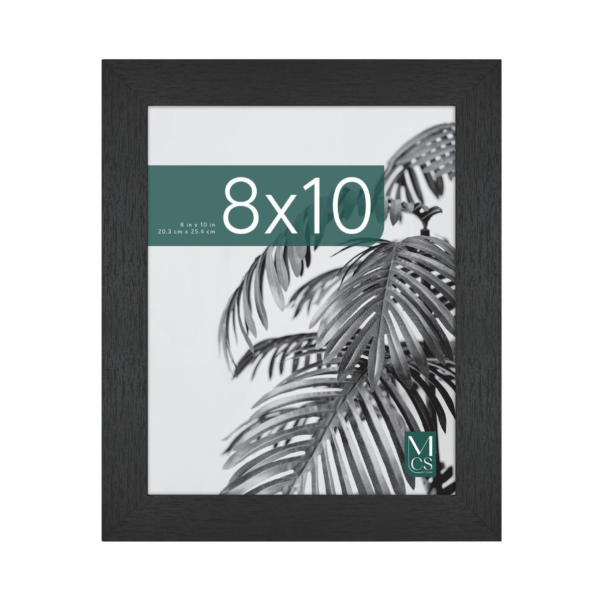 Studio Gallery Unmatted Picture Frame, 8x10, Black Woodgrain, 1-Pack