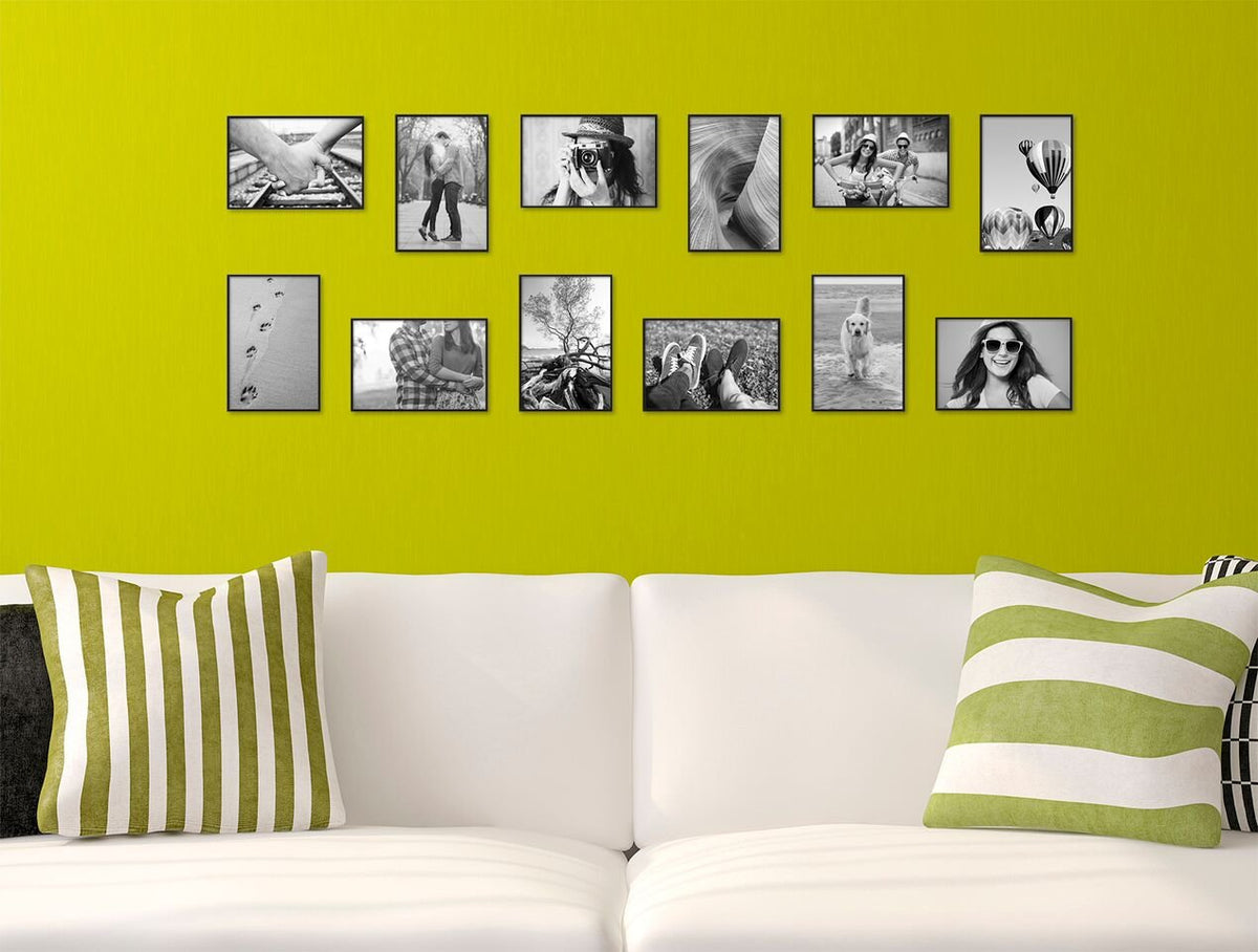 Format Picture Frame, 5x7, Black, 12-Pack