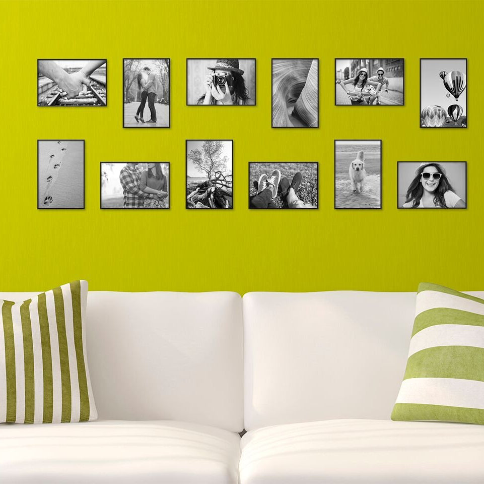 Format Picture Frame, 5x7, Black, 12-Pack