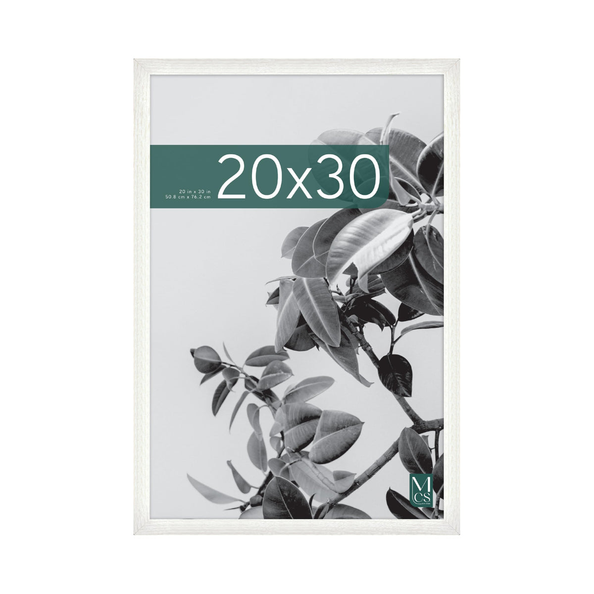 Studio Gallery Unmatted Picture Frame, 20x30, White Woodgrain, 1-Pack