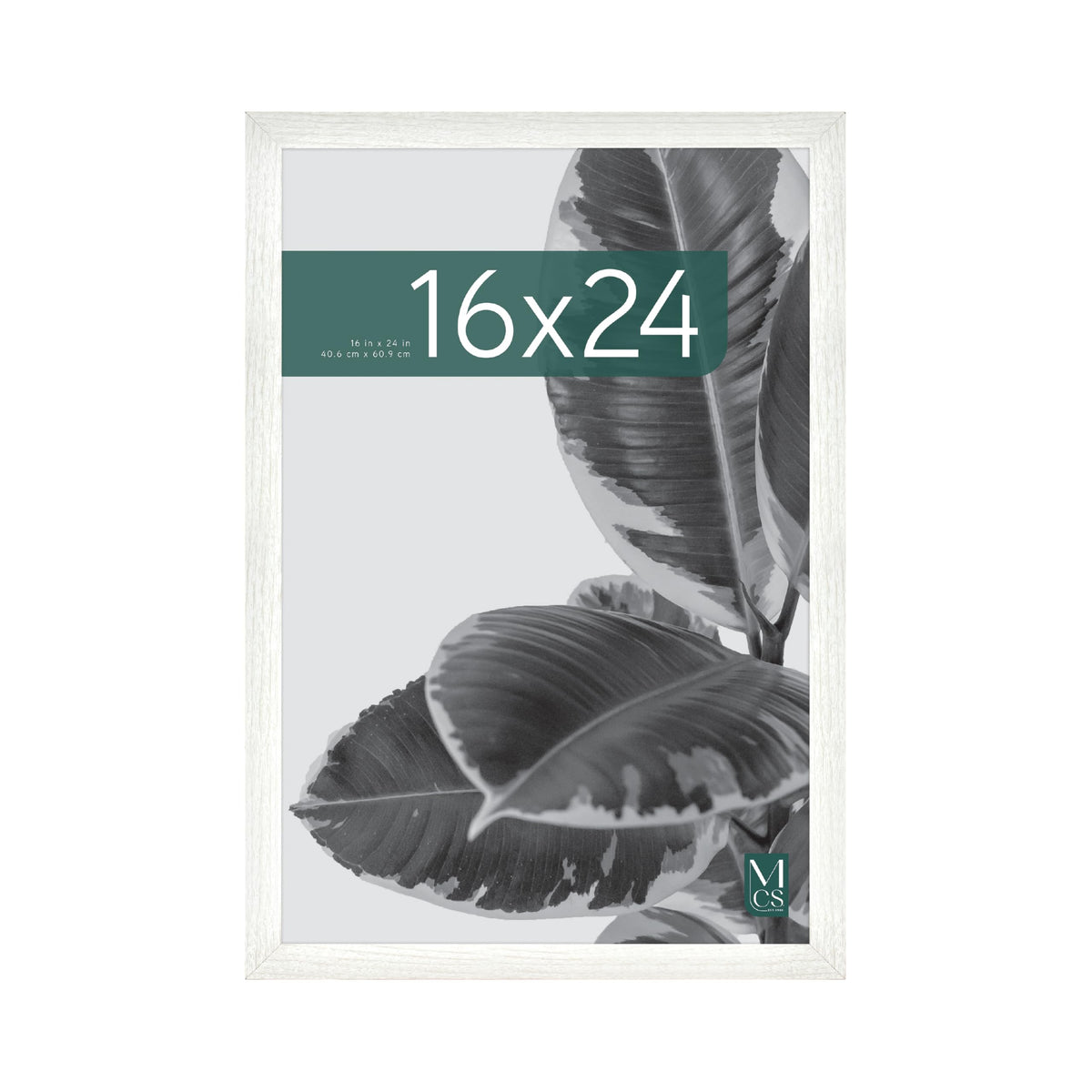 Studio Gallery Unmatted Picture Frame, 16x24, White Woodgrain, 1-Pack