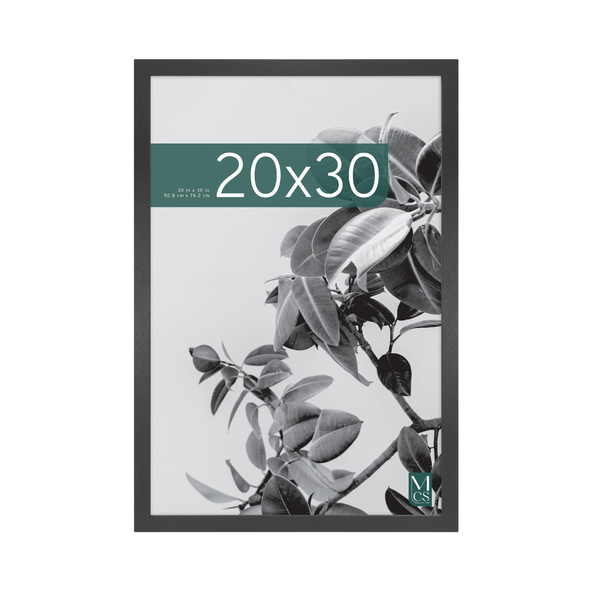 Studio Gallery Unmatted Picture Frame, 20x30, Black Woodgrain, 1-Pack