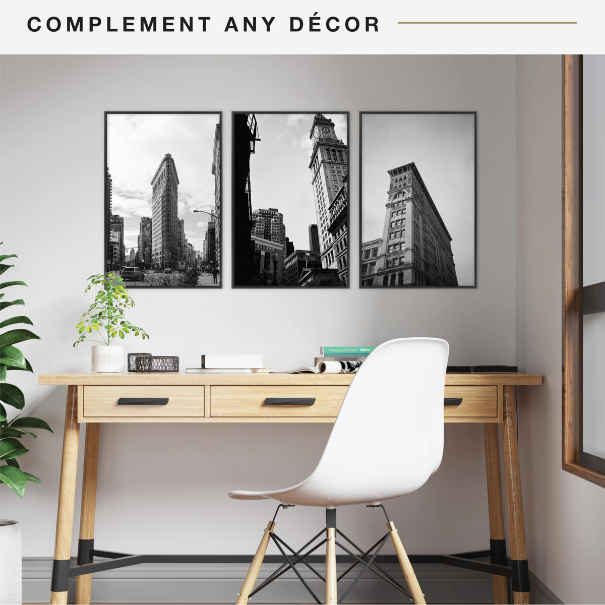 The Original Poster Frame, 16x24, Black, 3-Pack