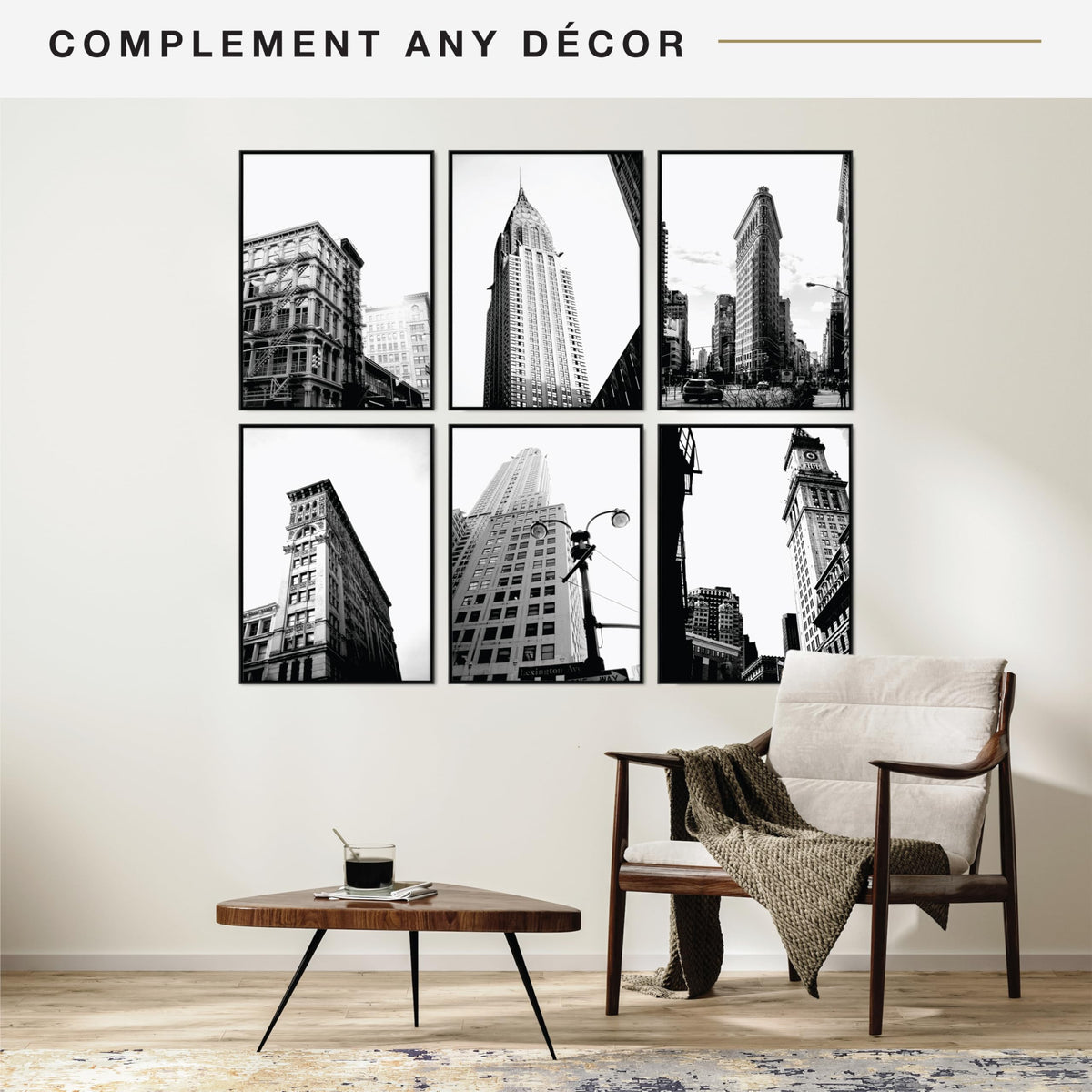 The Original Poster Frame, 18x24, Black, 6-Pack