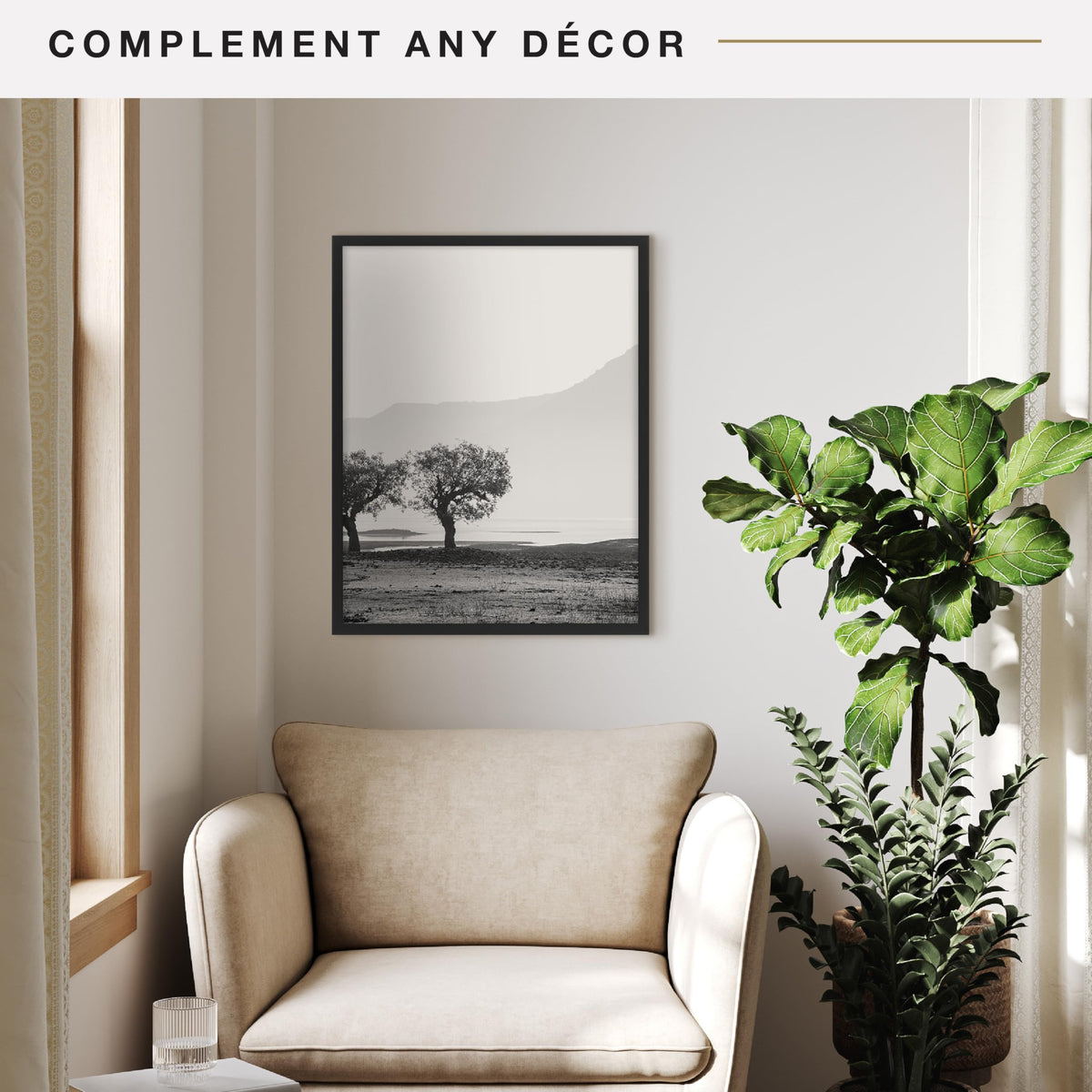 Everline Unmatted Poster Frame, 16x20, Black, 1-Pack
