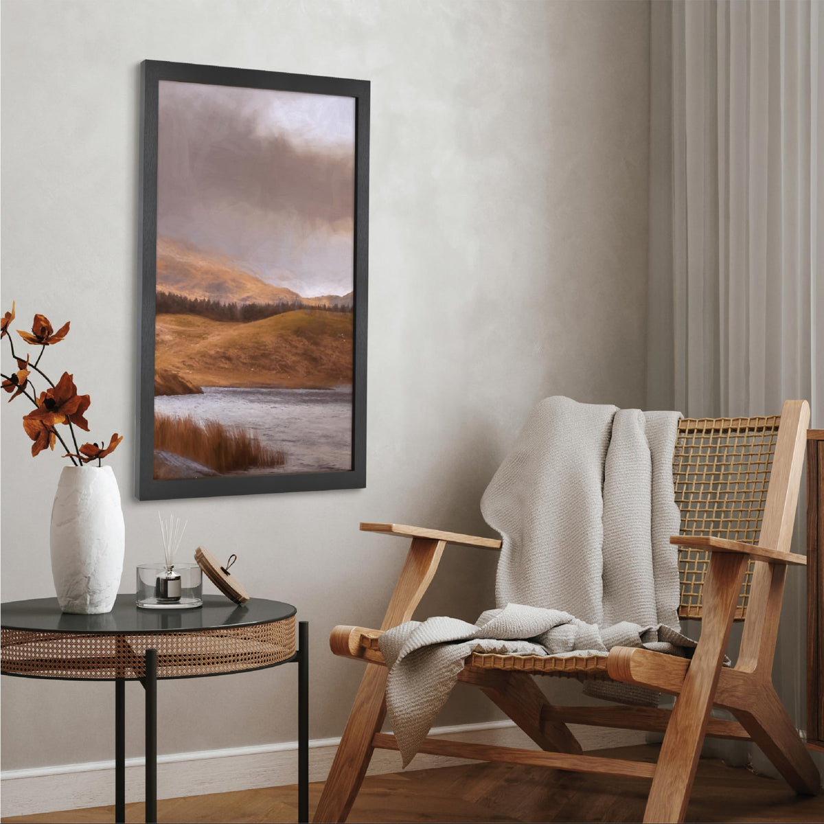 Studio Gallery Unmatted Picture Frame, 18x24, Black Woodgrain, 1-Pack