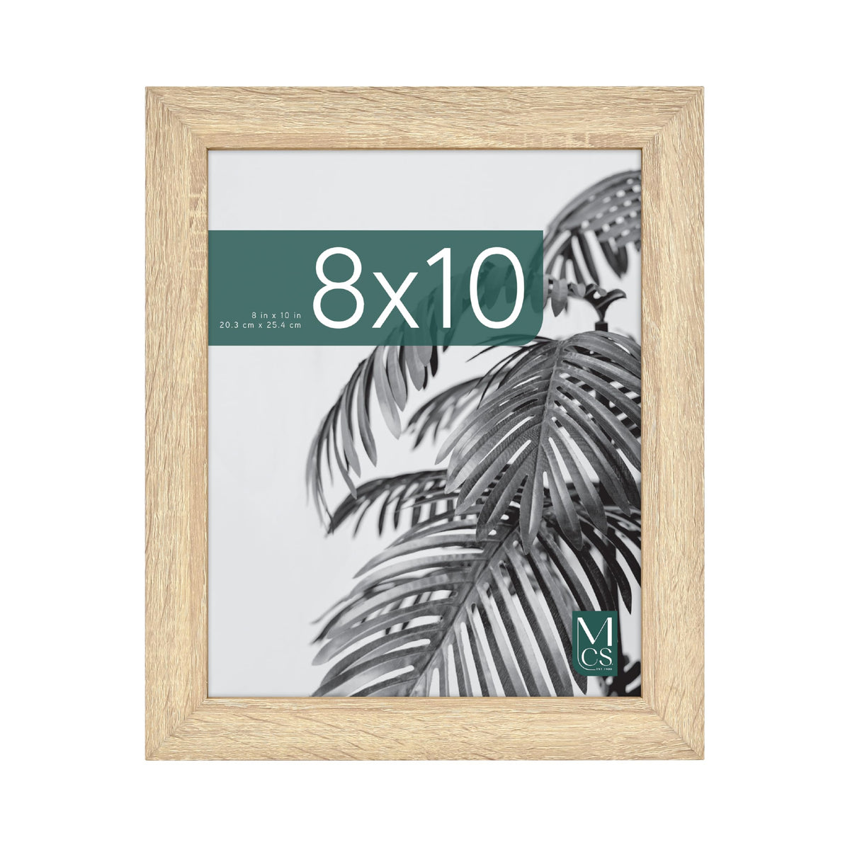 Studio Gallery Unmatted Picture Frame, 8x10, Natural Woodgrain, 1-Pack