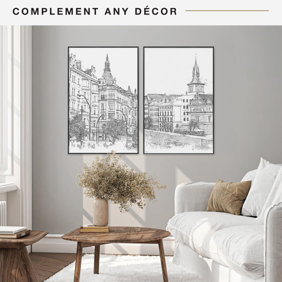 The Original Poster Frame, 22.375x34, Black, 2-Pack