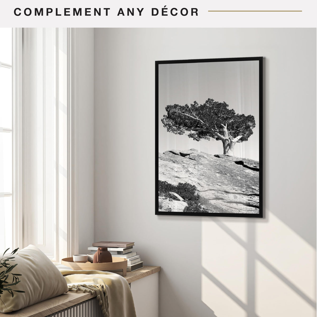 Everline Unmatted Poster Frame, 16x24, Black, 1-Pack