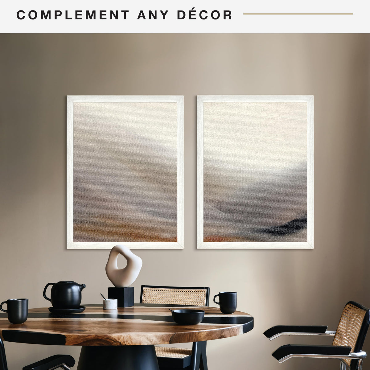 Studio Gallery Unmatted Picture Frame, 18x24, White Woodgrain, 2-Pack