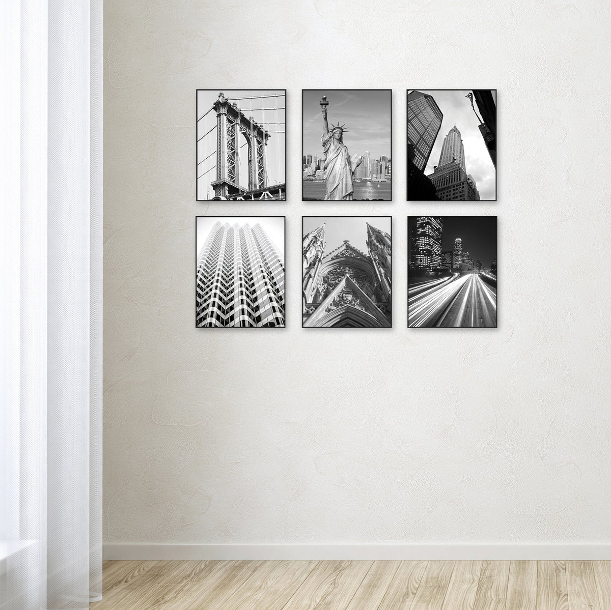 Format Picture Frame, 8x10, Black, 6-Pack