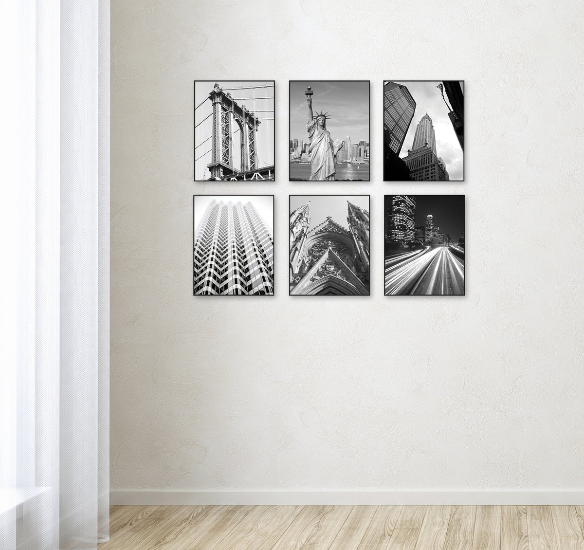 Format Picture Frame, 8x10, Black, 6-Pack