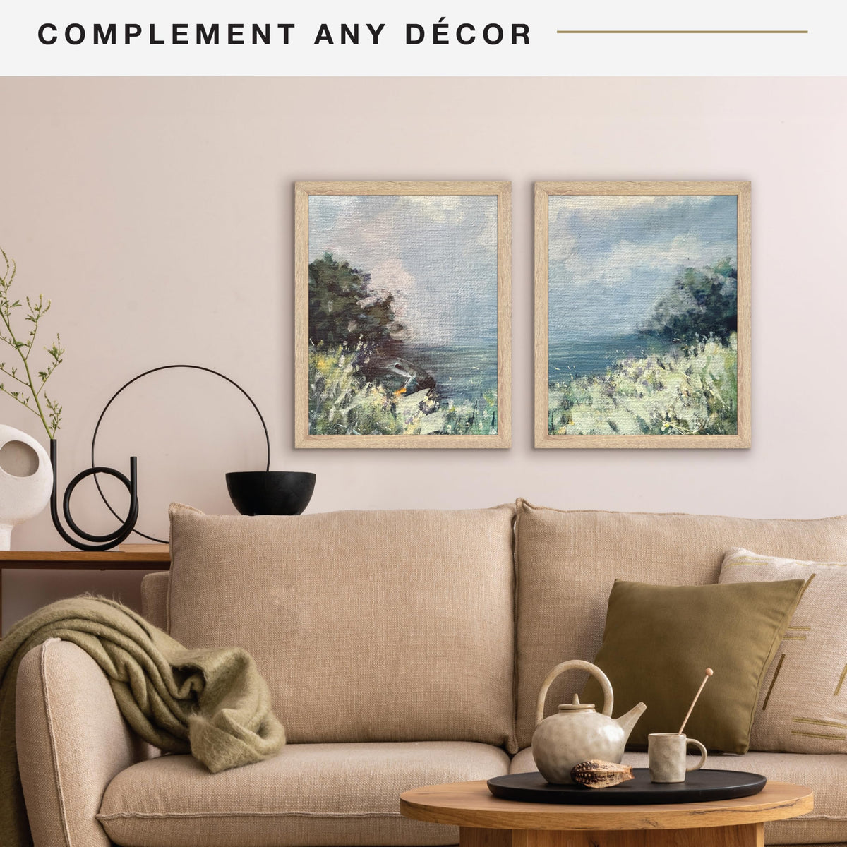 Studio Gallery Unmatted Picture Frame, 16x20, Natural Woodgrain, 2-Pack