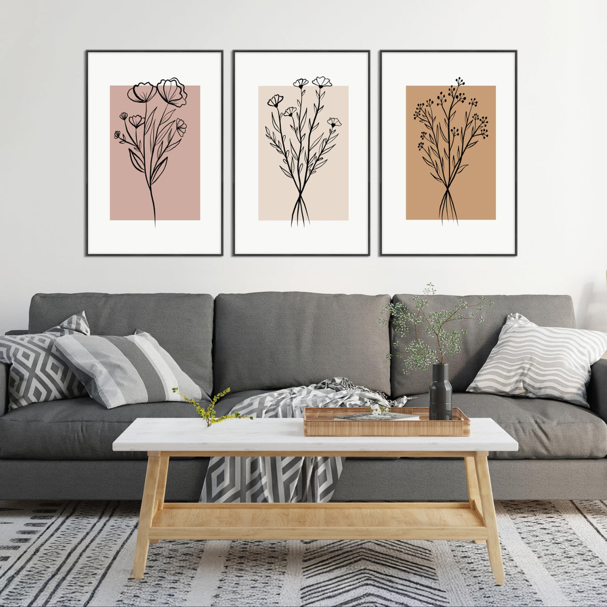 The Original Poster Frame, 24x36, Black, 3-Pack