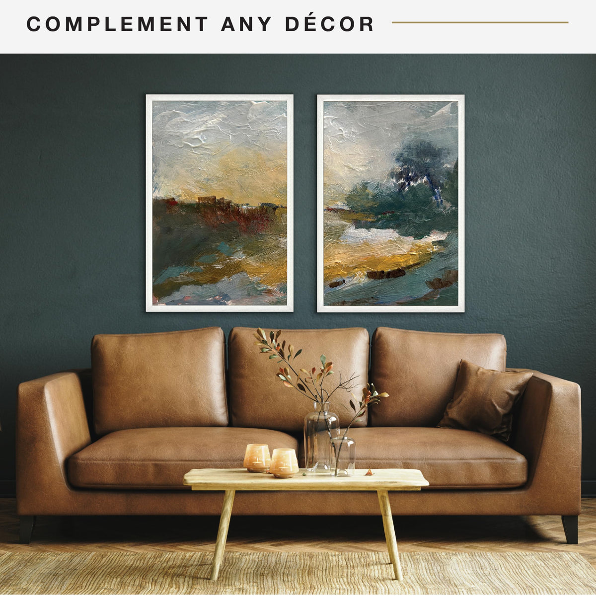 Studio Gallery Unmatted Picture Frame, 24x36, White Woodgrain, 2-Pack