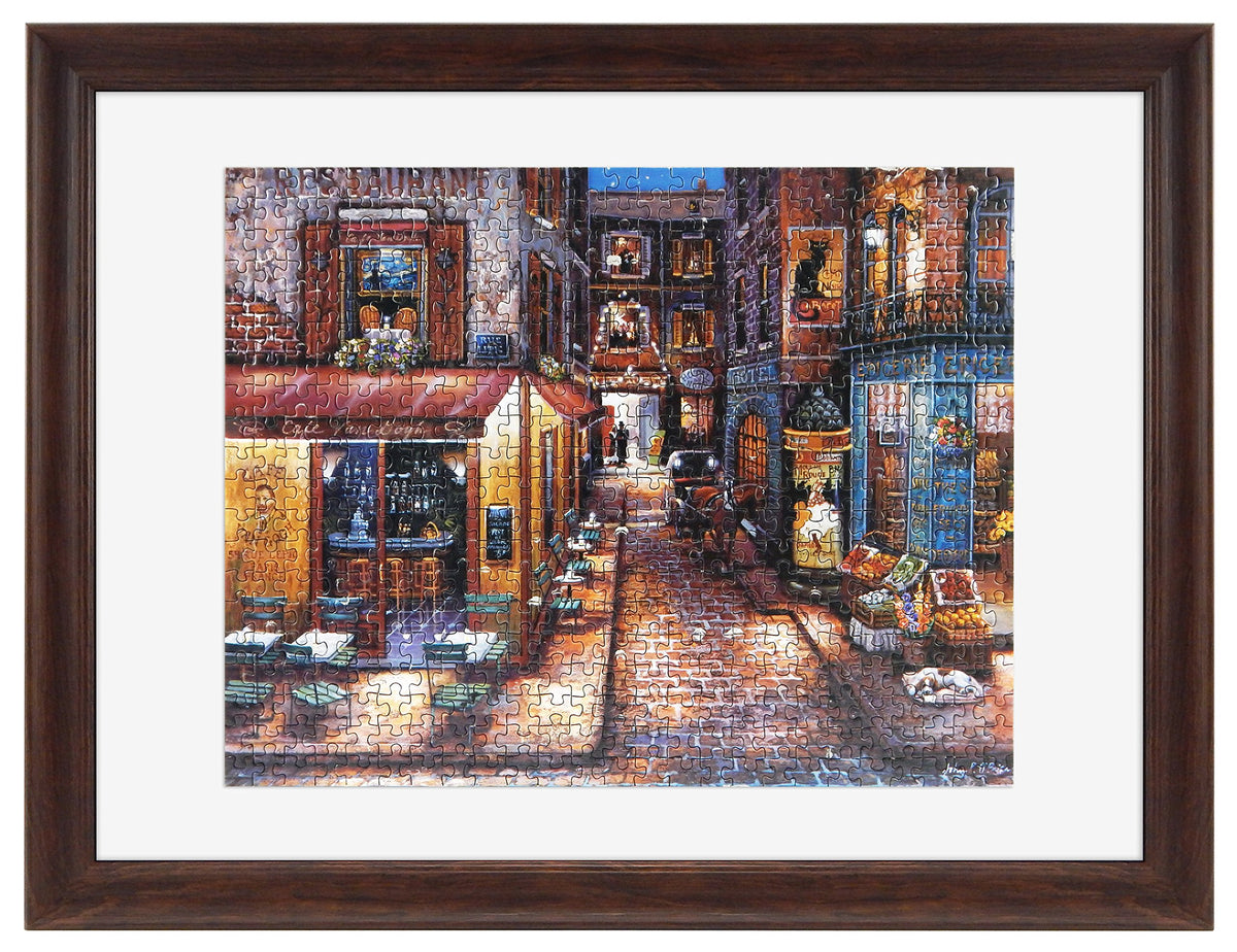 Puzzle Display Frame, 14.25x19.25, Walnut Woodgrain, 1-Pack