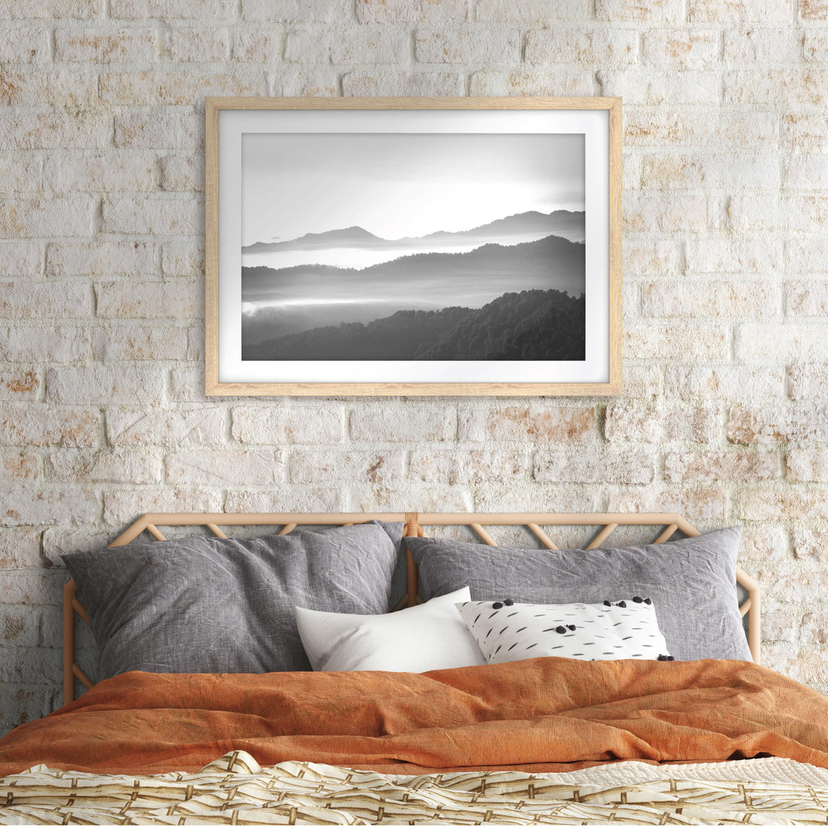 Studio Gallery Matted Picture Frame, 24x34 with 20x30 Mat, Natural Woodgrain, 1-Pack